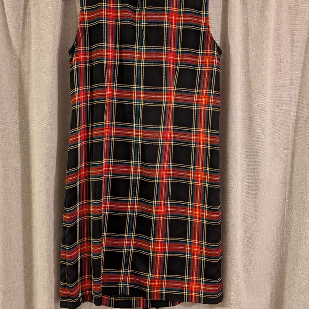 J.crew Tartan Sleeveless Dress with Bow - Picture 6 of 10
